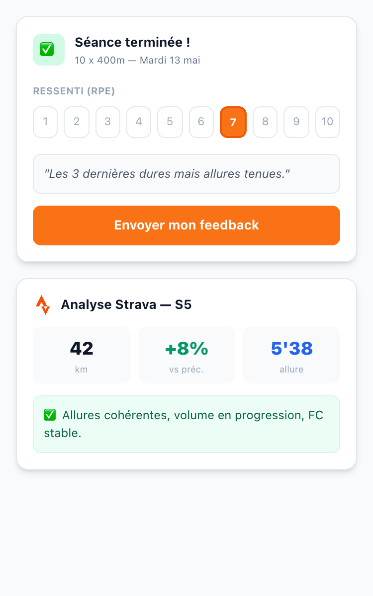 Feedback & RPE